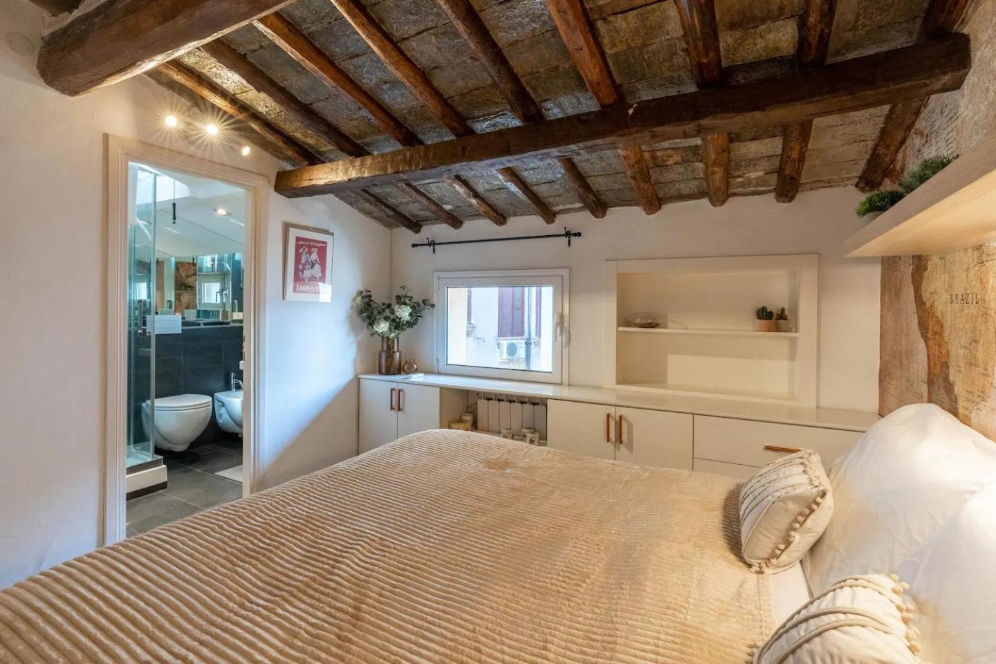 15 Min From Piazza Venezia Skyline Sanctuary In Trastevere Esterno foto