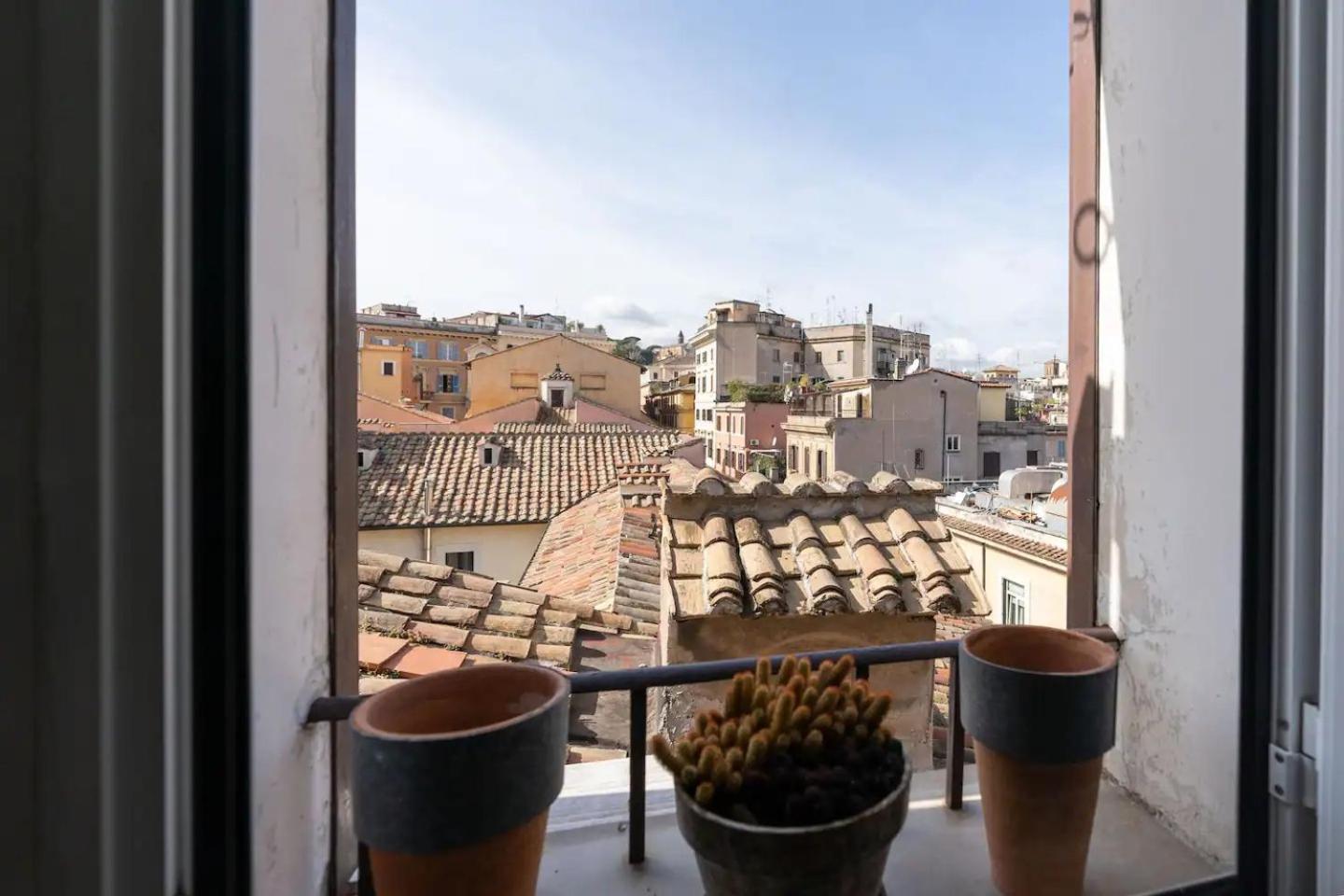 15 Min From Piazza Venezia Skyline Sanctuary In Trastevere Esterno foto