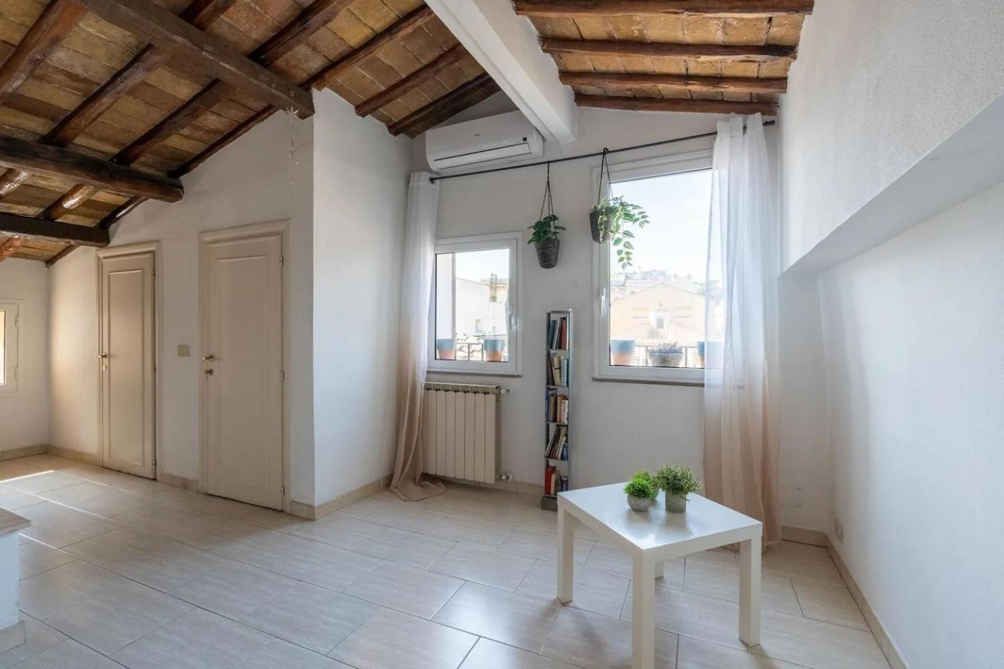 15 Min From Piazza Venezia Skyline Sanctuary In Trastevere Esterno foto