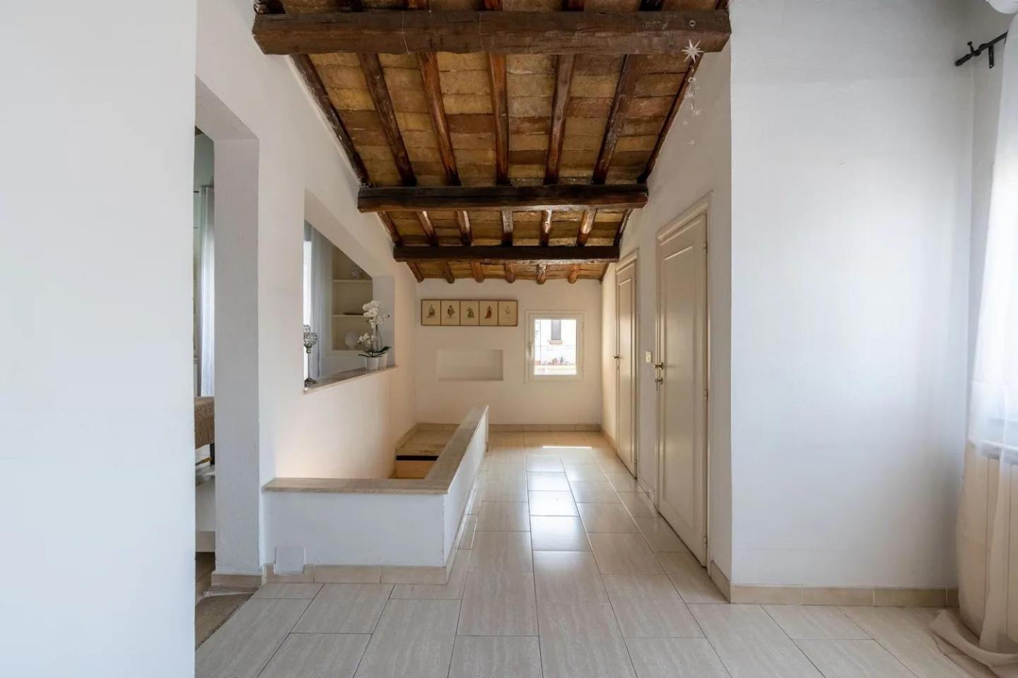 15 Min From Piazza Venezia Skyline Sanctuary In Trastevere Esterno foto