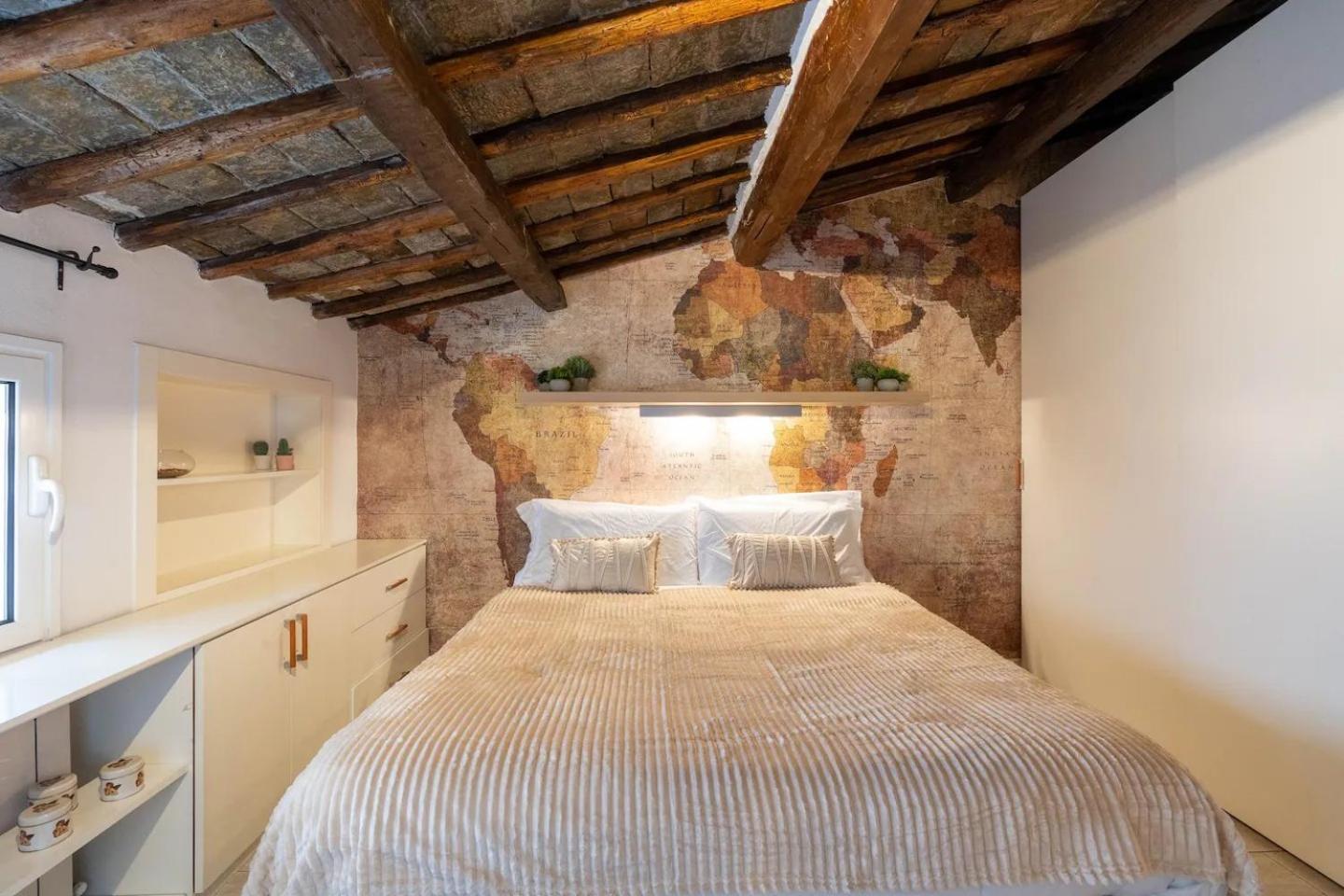 15 Min From Piazza Venezia Skyline Sanctuary In Trastevere Esterno foto